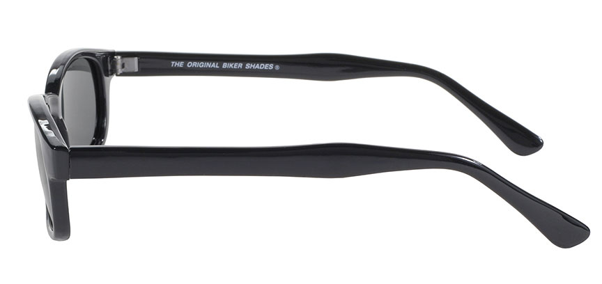 KD's 1 Pair Black Polarized Gray Lens Old School Biker Sunglasses 2019