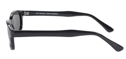 KD's 1 Pair Black Polarized Gray Lens Old School Biker Sunglasses 2019