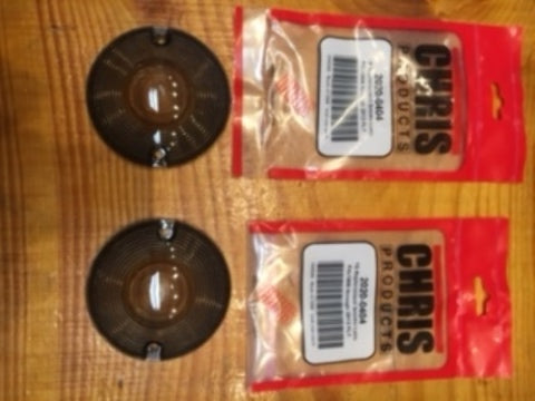 Chris Products Pair Smoke Turn Signal Lens fits 1999-2020 Harley FLT FLHT FXRT