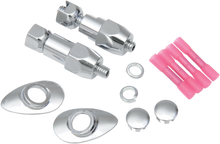 Drag Specialties Chrome Rear Turn Signal Relocation Kit 2003-2017 Harley Softail