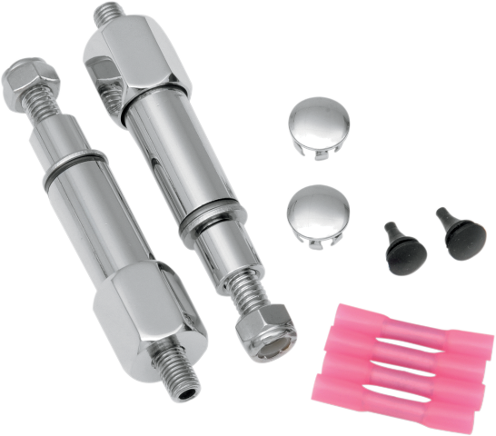 Drag Specialties Chrome Rear Turn Signal Relocation Kit 00-01 Harley Softail