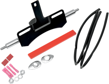 Drag Specialties Chrome Rear Turn Signal Relocation Kit fits Harley Davidson