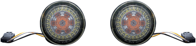 Custom Dynamics Probeam Pair LED JAE Front Turn Signal 2016-2023 Harley CVO