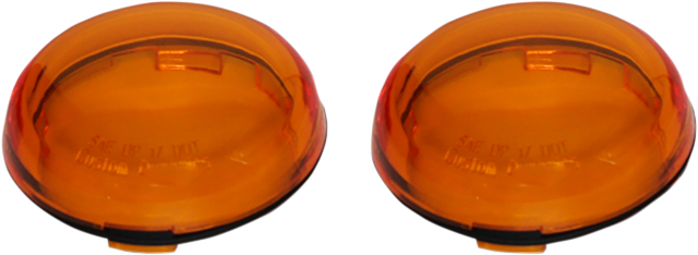 Custom Dynamics Amber Pair Probeam Turn Signal Lenses 2000-2024 Harley Davidson