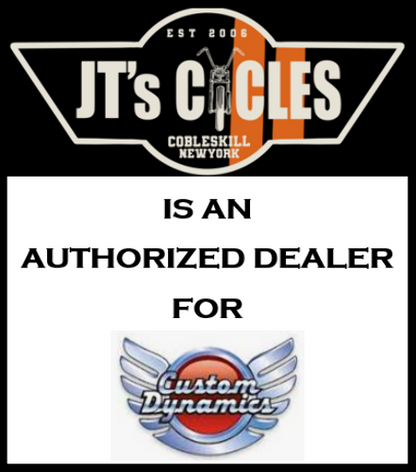 Custom Dynamics Chrome Probeam Front LED Universal Motorcycle Turn Signals