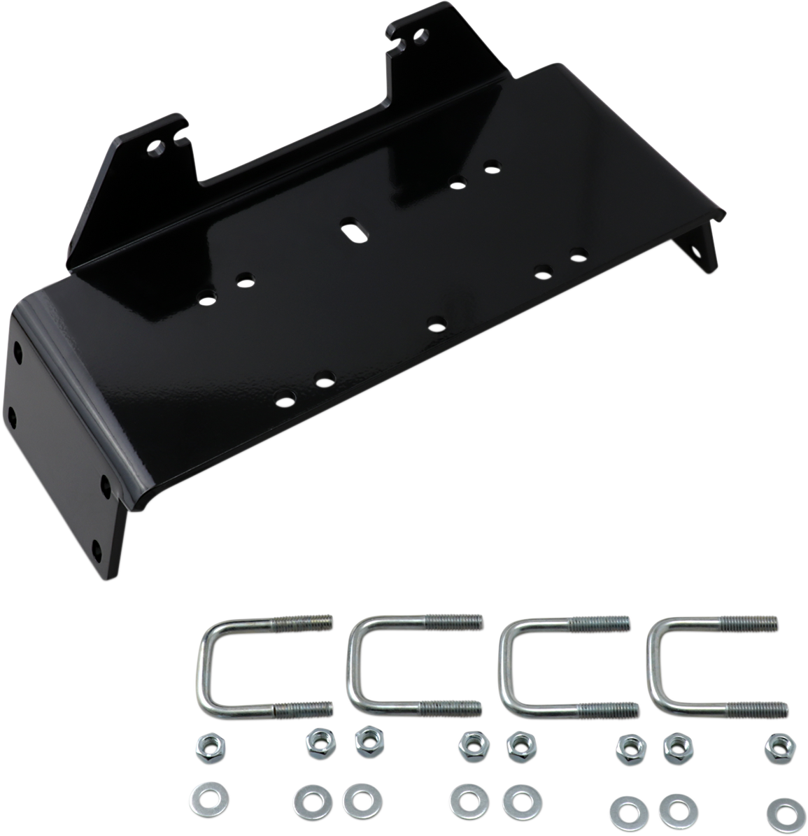 Moose Utility UTV Black Front Winch Mount Kit for 2009-14 Polaris General Ranger