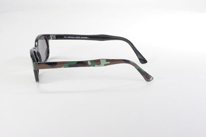KD's 1 Pair Camo Smoke Lens Old School Biker Motorcycle Sunglasses 2021