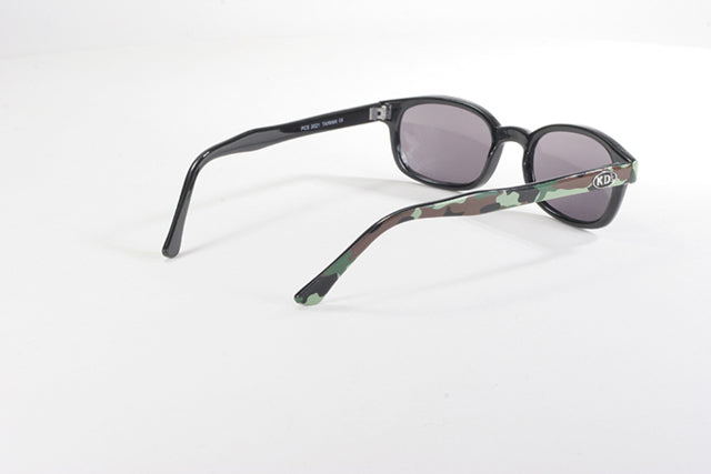 KD's 1 Pair Camo Smoke Lens Old School Biker Motorcycle Sunglasses 2021