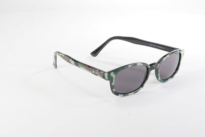 KD's 1 Pair Camo Smoke Lens Old School Biker Motorcycle Sunglasses 2021