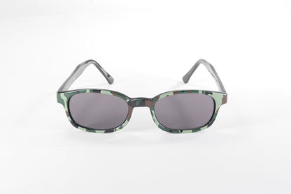 KD's 1 Pair Camo Smoke Lens Old School Biker Motorcycle Sunglasses 2021