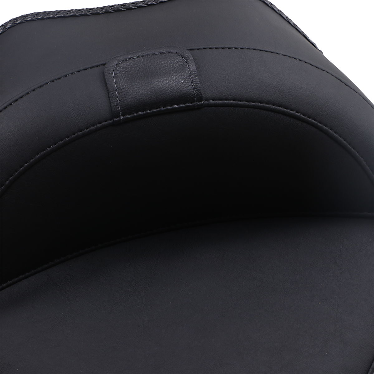 Mustang Wide Solo Seat & Backrest fits 2011-2017 Harley Softail Slim Blackline