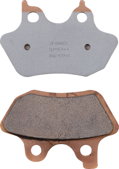 Dp Brakes Sintered Metal Front/Rear Brake Pad Set for 2005-07 Harley Touring