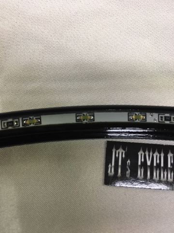 Custom Dynamics 4x7 Curved LED Motorcycle License Plate Frame for Harley Models