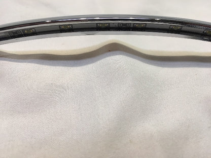 Custom Dynamics Chrome 4x7 Curved LED Motorcycle License Plate Frame for Harley
