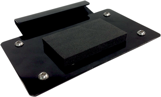 Alloy Art Black Saddlebag Licence Plate Mount fits 1993-2020 Harley Touring FLHX