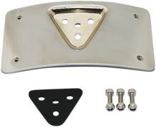 Custom Dynamics Chrome Radius Motorcycle License Plate 1999-2024 Harley FLH FXR