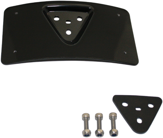 Custom Dynamics Black Motorcycle License Place Mount for 1999-2024 Harley Models