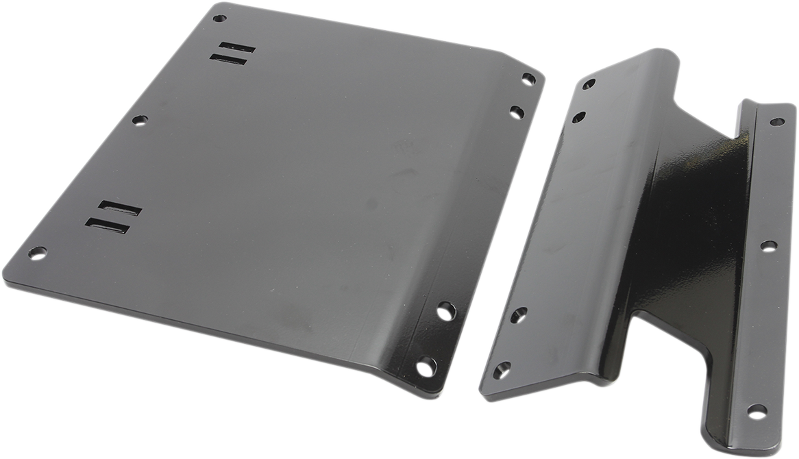 Moose Black Snow Plow Mounting Plate for 2005-2020 Kawasaki Mule 400 610 SX 4x4