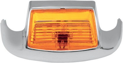 Drag Specialties Amber Front Fender Tip Light 00-13 Harley Touring Bagger FLHR