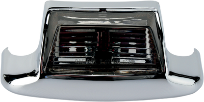 Drag Specialties Chrome Rear Smoke Lens Fender Tip Light 04-17 Softail FLSTC