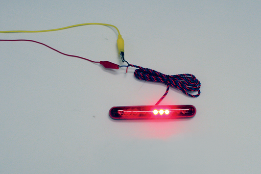 Custom Dynamics Red Led Universal Motorcycle Light Bar fits Harley Davidson