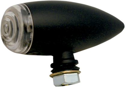 Pro One Black Amber Lens LED Bullet Motorcycle Turn Signal Kit Harley Davidson
