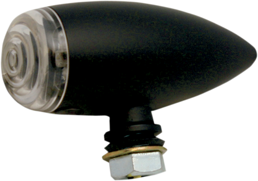 Pro One Black Amber Lens LED Bullet Motorcycle Turn Signal Kit Harley Davidson