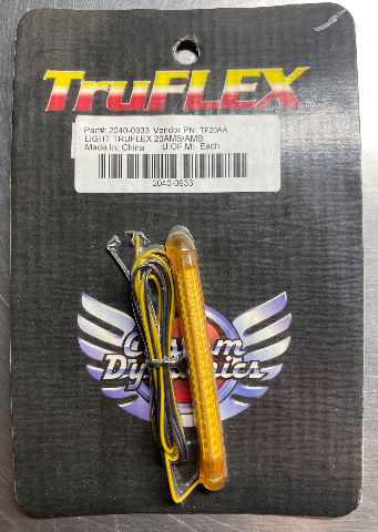 Custom Dynamics TruFLEX Universal 3.4" Amber LED  Flexible Strip Accent Light