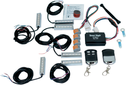 Custom Dynamics Magical Wizard Color Changing LED Motorcycle Accent Light Kit