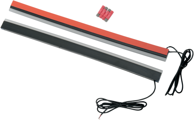 Custom Dynamics Red LED 14" Rear Plasma Rods Accent Lights for Harley Davidson