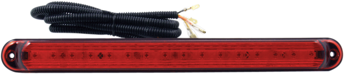 Chris Products Red LED Rear Run Turn Brake Light Bar Kit fits Harley FLHX