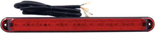 Chris Products Red LED Rear Run Turn Brake Light Bar Kit fits Harley FLHX