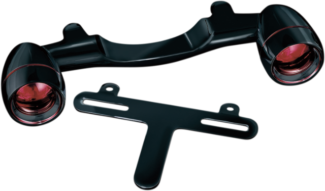Kuryakyn Black Bullet Light Rear Turn Signal Bar 1986-2017 Harley Touring 5405