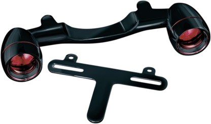 Kuryakyn Black Bullet Light Rear Turn Signal Bar 1986-2017 Harley Touring 5405