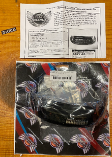 Custom Dynamics Front Smoked LED Fender Tip Light for 2014-2024 Harley Touring
