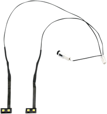 Custom Dynamics White LED Front Fairing Vent Light Kit 2014-2025 Harley Touring