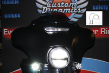 Custom Dynamics White LED Front Fairing Vent Light Kit 2014-2025 Harley Touring
