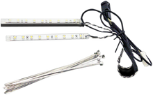 Custom Dynamics White LED Front Fairing Vent Light Kit 2014-2024 Harley Touring