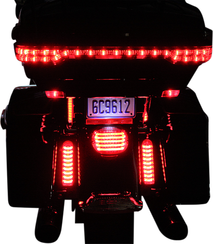 Custom Dynamics Chrome Probeam LED Fillerz Lights fits 2014-2024 Harley Touring