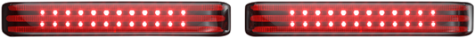Custom Dynamics Black LED Smoke Lens Saddlebag Lights 1997-2013 Harley Touring