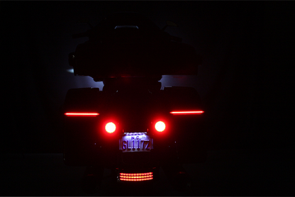 Custom Dynamics Low Profile LED Saddlebag Lights fits 1999-2013 Harley Touring