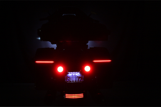 Custom Dynamics Low Profile LED Saddlebag Lights fits 1999-2013 Harley Touring