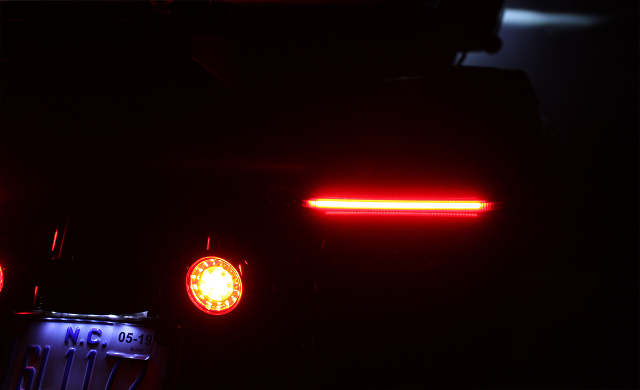 Custom Dynamics Low Profile LED Saddlebag Lights fits 1999-2013 Harley Touring