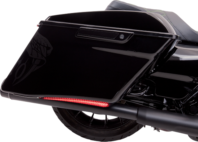Ciro Machete Extended Saddlebag LED Lights for 2015-2023 Harley Touring FLHXSE