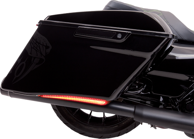 Ciro Machete Extended Saddlebag LED Lights for 2015-2023 Harley Touring FLHXSE