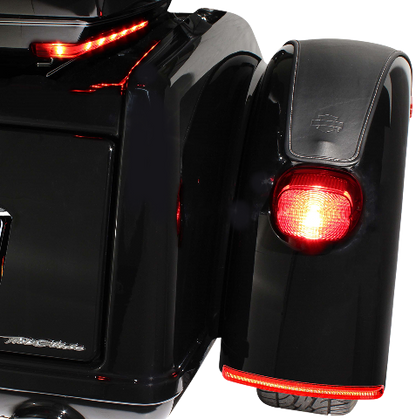 Ciro LED Fender Blades Turn Signal Kit for 2009-24 Harley Trike FLHTCUTG FLHXXX