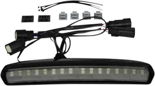 Custom Dynamics Black Smoke Lens Tour Pak Light for 2014-2024 Harley Touring