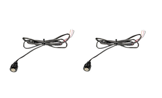 Custom Dynamics Amber LED Black Boltz Universal Motorcycle Accent Lights