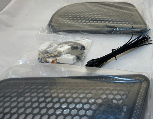 Custom Dynamics Black Lower Fairing Lights for 2006-2013 Harley Davidson Touring