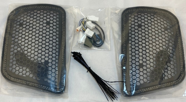 Custom Dynamics Black Lower Fairing Lights for 2006-2013 Harley Davidson Touring